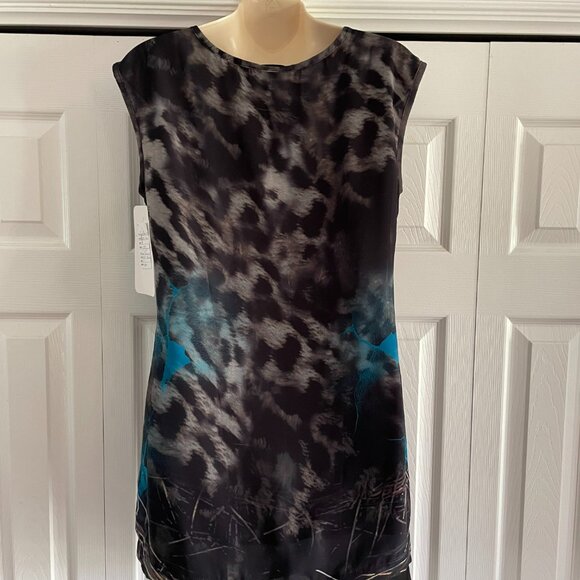 Black Tiger Print Tunic Dress Animal Print – Jane and John - Picture 9 of 11